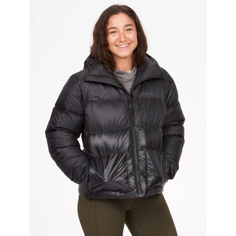 Jacket guides down hoody women-black-m MARMOT