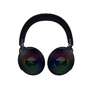Casti Razer Kraken V4 Pro, wireless, bluetooth, cu fir, frecventa raspuns 20 Hz – 28 kHz,  conectivitate wireless: 2.4 GHz Wireless prin OLED Control Hub sau  Bluetooth 5.3,  cu fir USB-A sau 3.5mm,  microfon retractabil Razer™ HyperClear Super Wideband Mic, iluminare Razer Chroma™ RGB, autonomie
