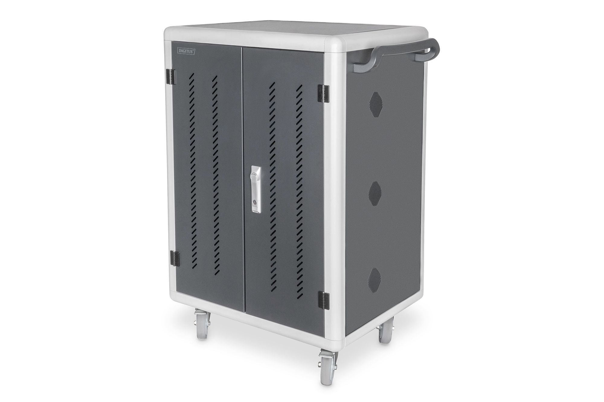 DIGITUS Mob.Ladeschrank Notebooks/Tablets 15 6 USB-C 30Pl.sw (Speditionsversand)