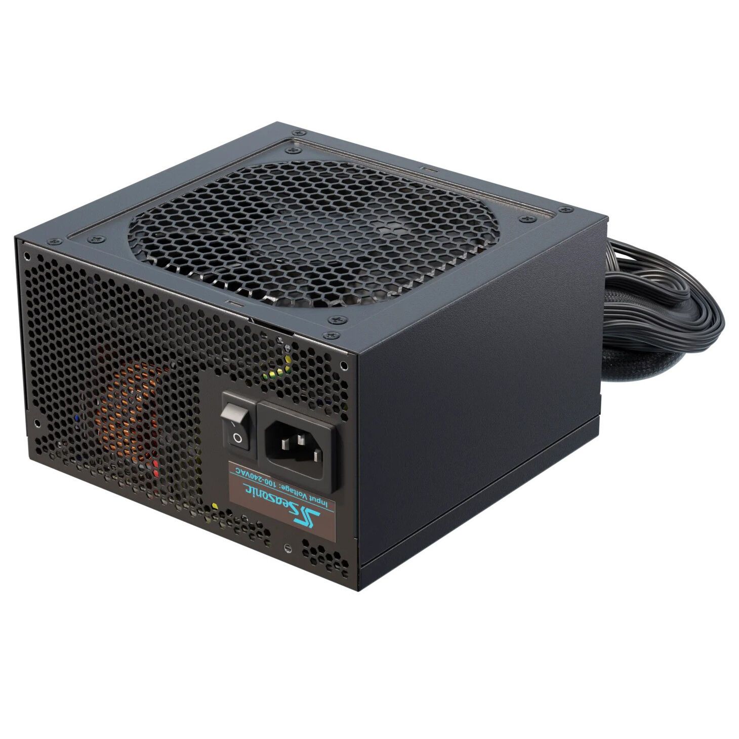 Seasonic G12 GM 80 PLUS Gold Power Supply  semi-modular - 750 Watt  black