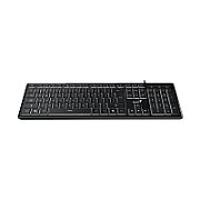 TASTATURA GENIUS USB, multimedia, 104 taste + 12 taste multimedia, black,  SlimStar 820   31310055400   (timbru verde 0.8 lei)