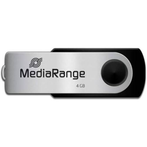 MediaRange USB 2.0 flash drive, 4GB  MR907  (timbru verde 0.03 lei)