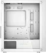 CARCASA PCCooler, middle tower, gaming, fara sursa, suporta 7xfan, PSU shroud, USB 3.1 gen x 1, USB 2.0 x 2, audio+mic, 5 sloturi expansiune, alb,  C3B310-WHP0-GL