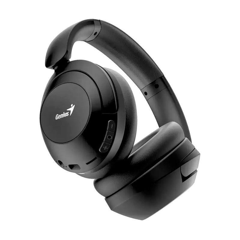 CASTI Genius,  HS-610BT , wireless, cu fir, standard, utilizare multimedia, smartphone, microfon pe casca, conectare prin Bluetooth 5.3, USB-C, negru,  31710029400 , (timbru verde 0.8 lei)