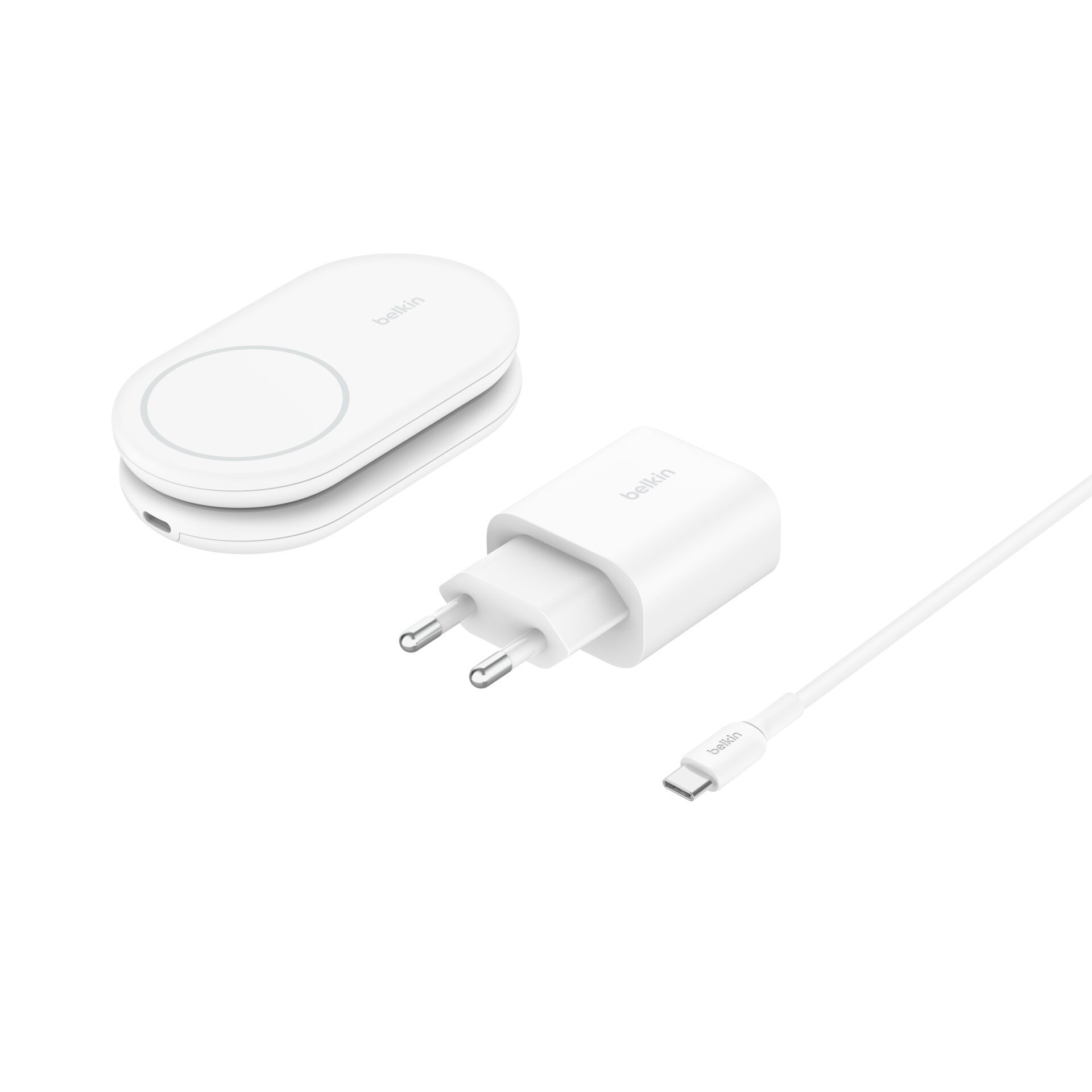 WRLSS BOOST CHARGEQI2/KLAPPBARE 2IN1 LADESTAT. 15WATT