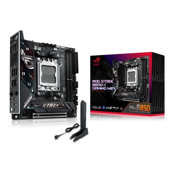 ASUS ROG STRIX B850-I GAMING WIFI (AMD,AM5,DDR5,mITX)