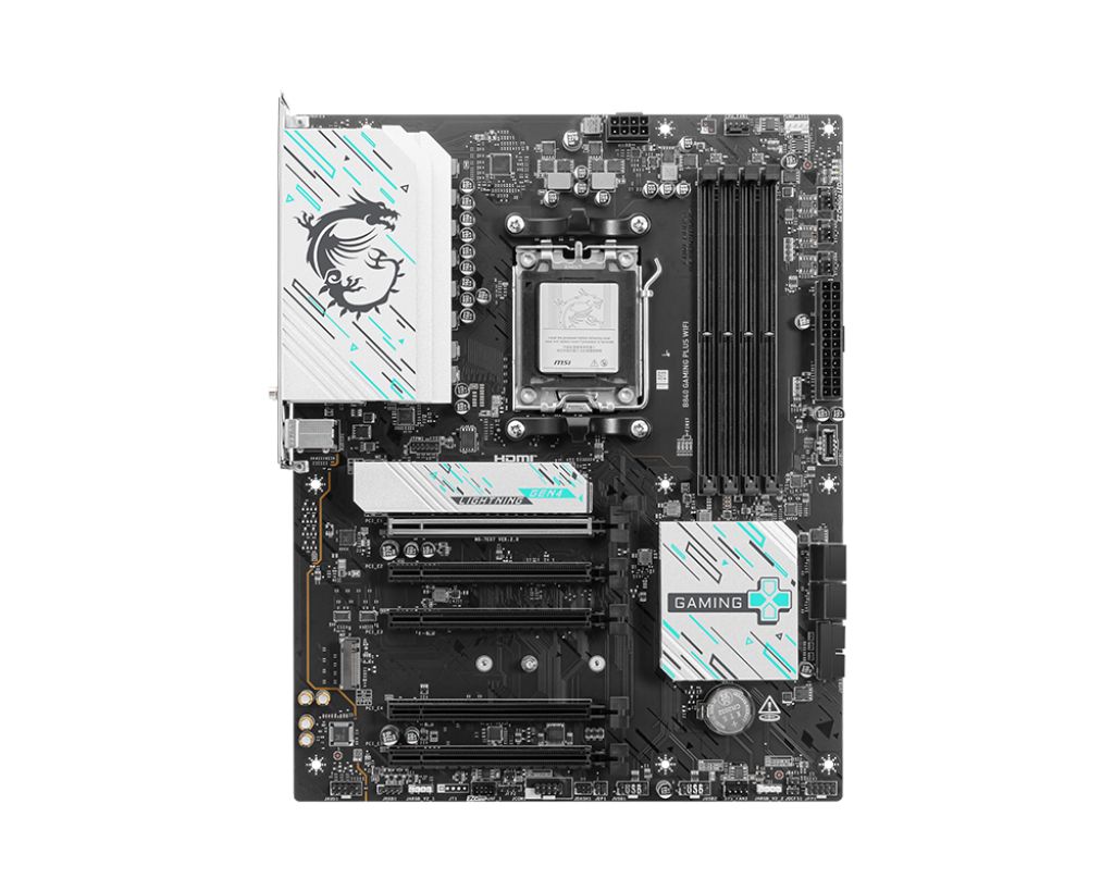 B840 GAMING PLUS WIFI, AM5, DDR5, BT, ATX, Negru