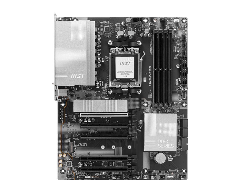 PRO B840-P WIFI, AM5, DDR5, BT, ATX, Negru