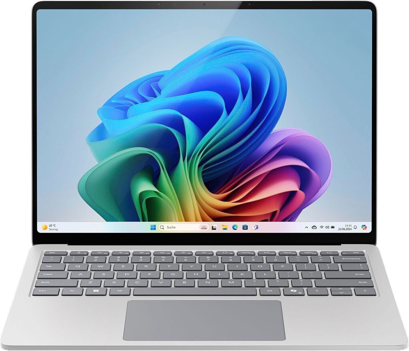 Laptop Microsoft Surface 7 ZHQ-00005, 15 inch 2496 x 1664 Touchscreen, Qualcomm X1E-78-100 (12 C / 12 T, 1.7 GHz - 3.4 GHz, 42 MB cache), 16 GB LPDDR5X, 512 GB SSD, Qualcomm Adreno, Windows 11 Pro, Gri