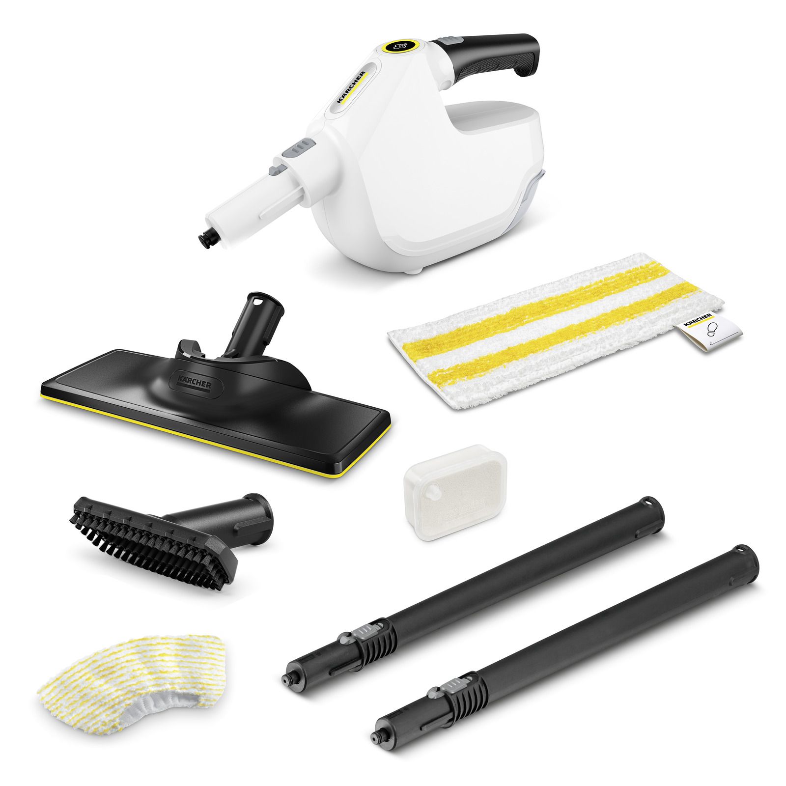 Kärcher SC 1 Multi & Up Portable steam cleaner 0.2 L 1300 W Black  Yellow