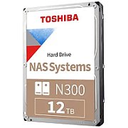 HDD Toshiba N300 12TB SATA-III 7200 RPM