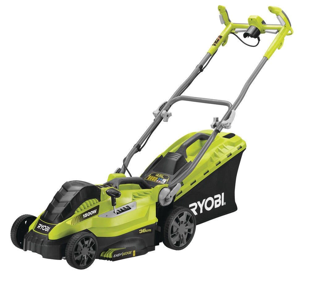 Ryobi model RLM15E36H electric lawn mower
