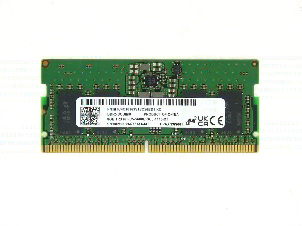 Memorie laptop Micron 8 GB DDR5 SO-DIMM 5600 MHz CL46