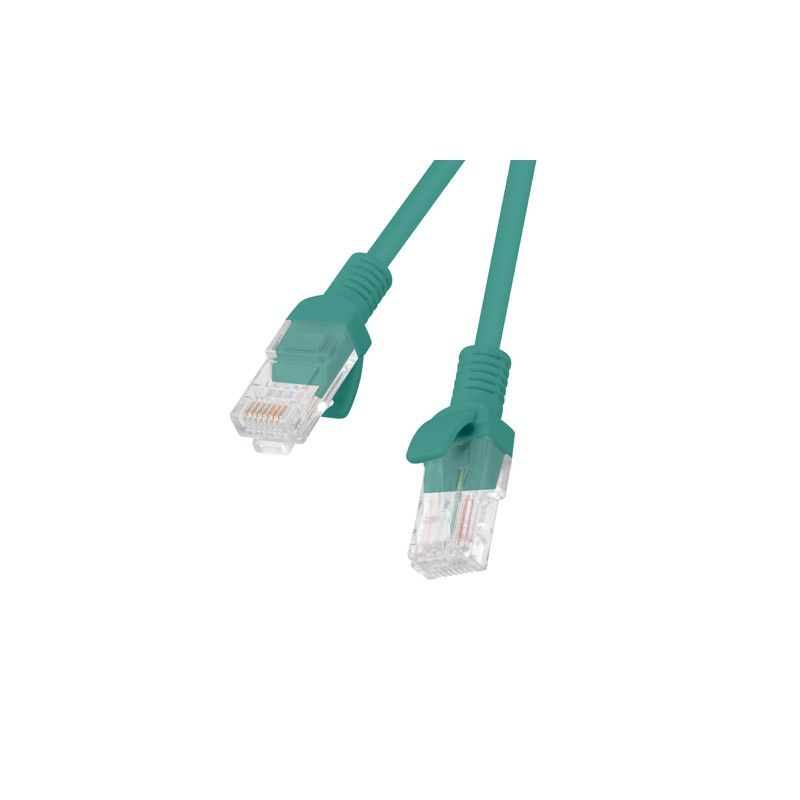 Patch cord Lanberg  RJ45, 2 m, verde