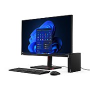 Desktop Lenovo ThinkCentre M70q Gen 5 Tiny, Intel® Core™ i5-14400T,  RAM 1x 16GB SO-DIMM DDR5-4800, 512GB SSD M.2 2280 PCIe® 4.0x4 NVMe® Opal, Video: Integrated Intel® UHD Graphics 730, Optic: None, Card reader: No card reader, 3YO