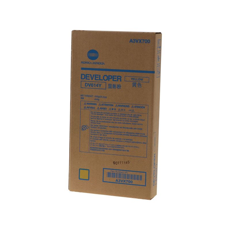 Konica-Minolta KonicaMinolta Developer DV-614 DV614 Yellow Gelb (A3VX700)