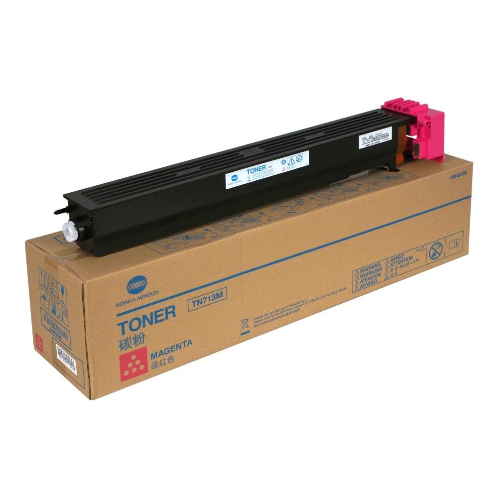 Konica-Minolta KonicaMinolta Toner TN-713 TN713 Magenta (A9K8350)