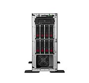 Server HPE ProLiant ML110 Gen11, Tower, Intel Xeon Silver 4510 (12 C / 24 T, 2.40 GHz - 4.10 GHz, 30 MB cache, 150 W), 128 GB DDR5 ECC, 2 x 4 TB HDD + 2 x 960 GB SSD, 4 x LFF, Fara, 2 x 1000 W