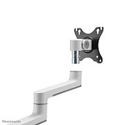 Brat dublu monitor Neomounts DS60-425WH2 pentru display-uri cu diagonale 17 -27 , sistem de prindere VESA 75x75~100x100, greutate maxima suportata 8 - per ecrankg, tilt +90°, -30°, swivel +90°, -90°, rotate +360°, distanta fata de perete 128-460mm inaltime reglabila manual 295-607mm culoare alb