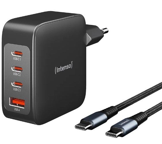 Power Adapter USB-A/USB-C 140W/7814010 INTENSO