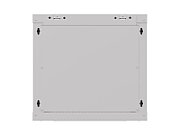 Wall-mounted rack cabinet 19  9U 540x350 grey with glass doors LANBERG (FLAT PACK)