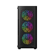 GEMBIRD Gaming ARGB computer case Fornax 400X black