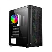 GEMBIRD Gaming ARGB computer case Fornax 400X black