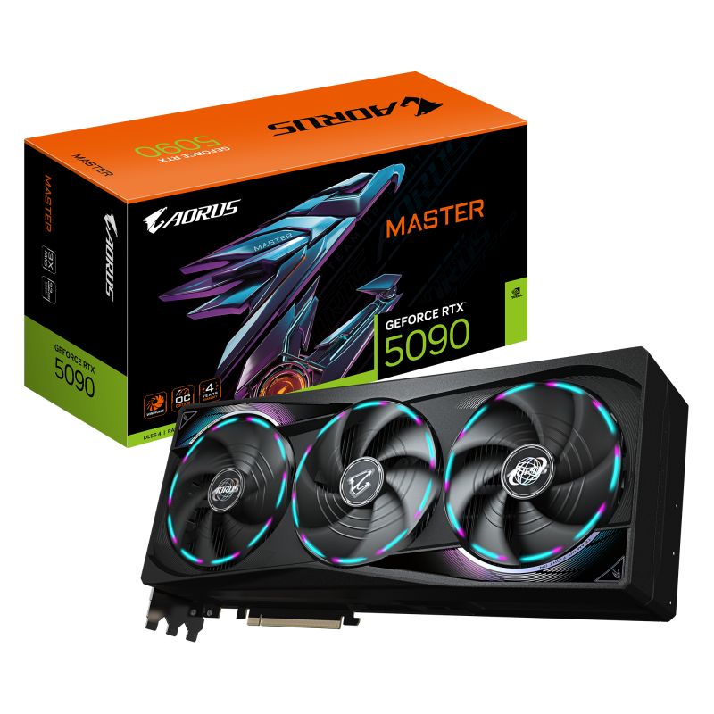 Placa video GIGABYTE GeForce RTX 5090 AORUS MASTER 32 GB GDDR7 512 bit