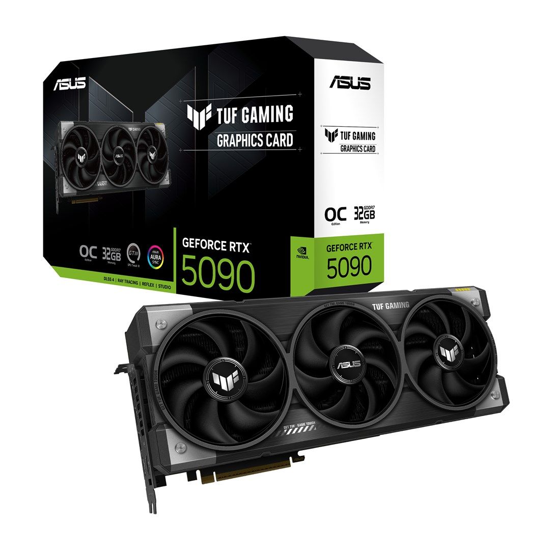 Placa video ASUS GeForce RTX 5090 TUF Gaming OC 32 GB GDDR7 512 bit