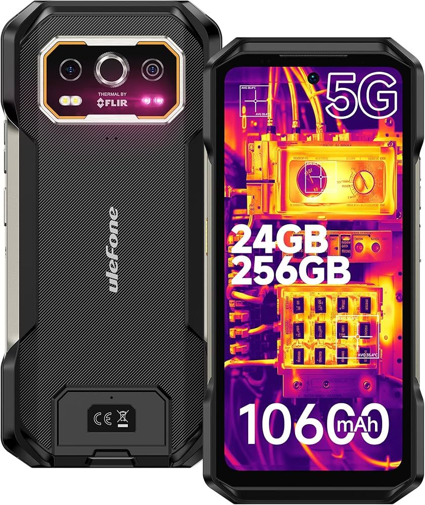 Smartphone Ulefone Armor 27T Pro 5G 12GB/256GB black without charger