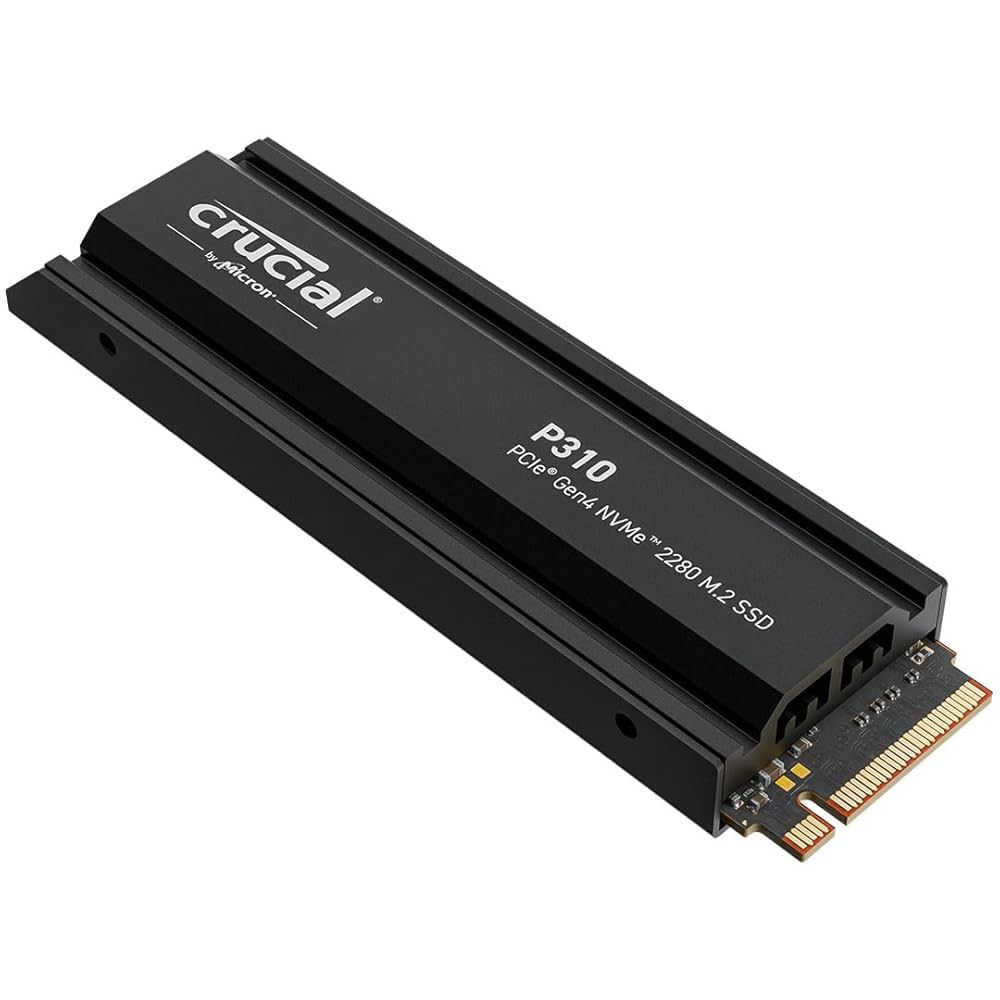 SSD Crucial P310 Heatsink 2 TB PCI Express 4.0 x4 M.2 2280