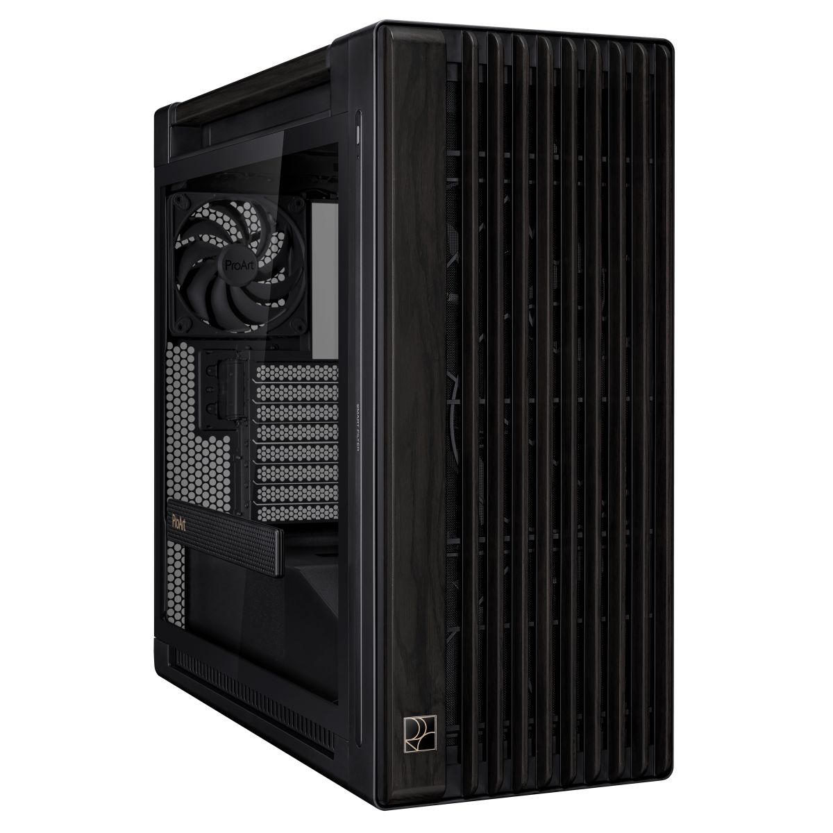 ASUS ProArt PA602 Wood Edition Midi Tower Black