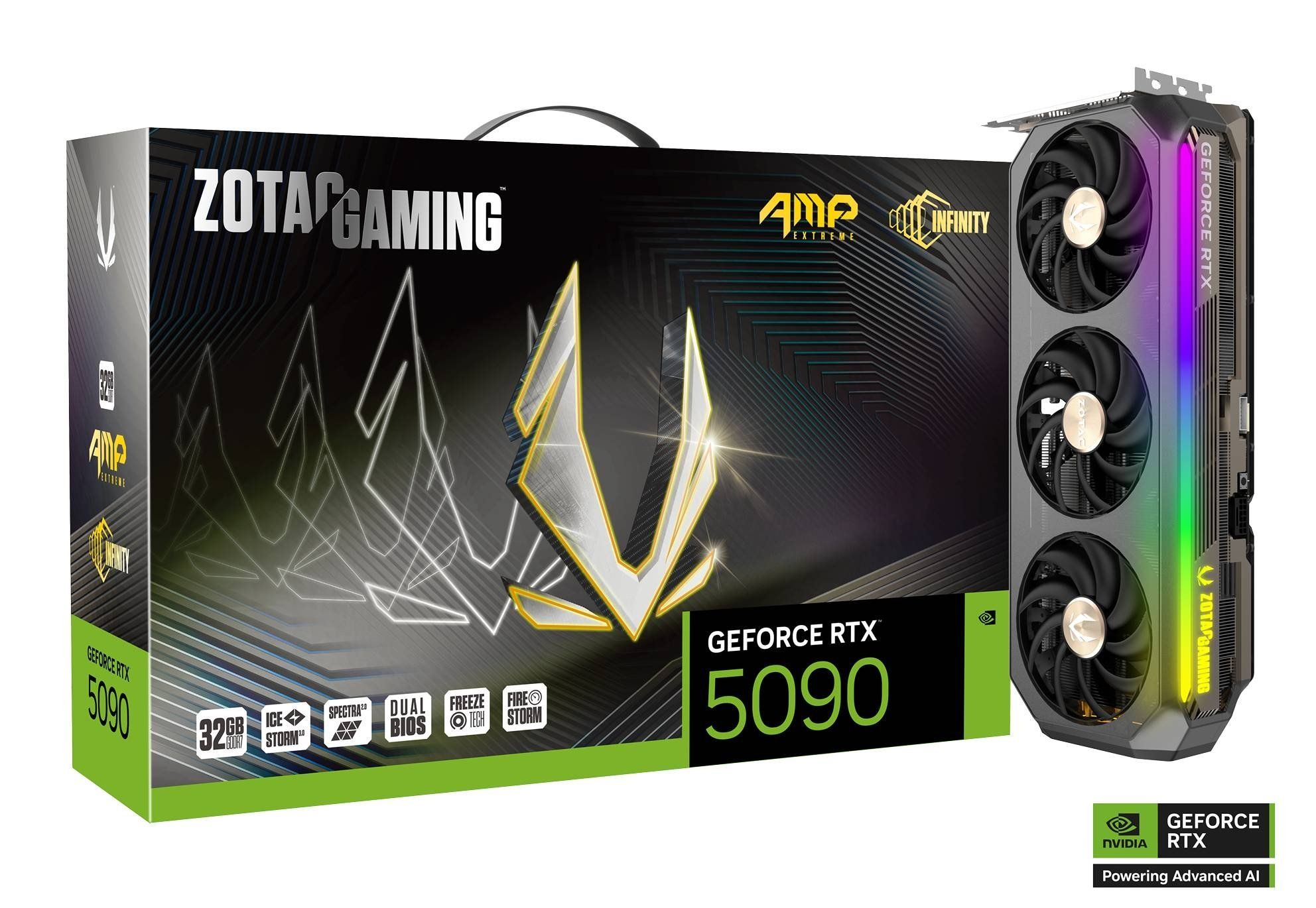 Placa video ZOTAC GeForce RTX 5090 AMP Extreme INFINITY 32 GB GDDR7 512 bit