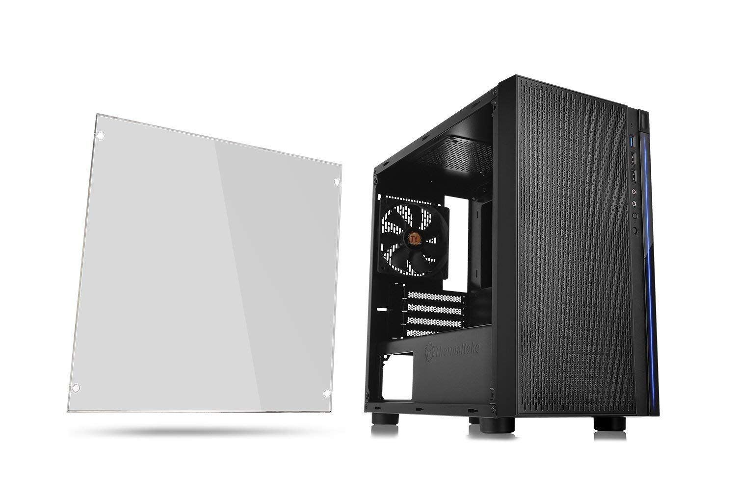 Thermaltake Versa H18 Micro Tower Black