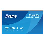 Monitor 75 inch IIyama LH7564UHS-B1AG 3840 x 2160
