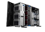 Server HPE ProLiant ML350 Gen11, Tower 4U, 2 x Intel Xeon Silver 4509Y (8 C / 16 T, 2.60 GHz - 4.10 GHz, 22.5 MB cache, 125 W), 128 GB DDR5 ECC, 2 x 480 GB SSD, 8 x SFF, HPE MR408i-o Gen11, Fara, 2 x 1000 W