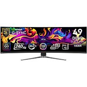 Monitor 49 inch MSI MPG 491CQPX QD-OLED 5120 x 1440, 240 Hz