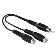 Speaker male to RCA female adapter
Packaging: bulk 1 pc.