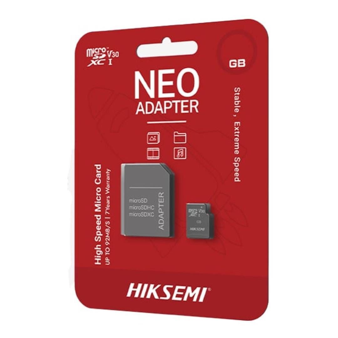 CARD MicroSD HIKSEMI, 8 GB, MicroSDHC, clasa 10, standard UHS-I U1,  HS-TF-C1/8G  (timbru verde 0.03 lei)
