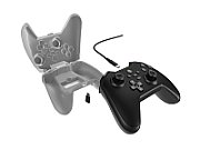 Controller cu fir Genesis Mangan 300, interfata USB, 19 butoane, negru
