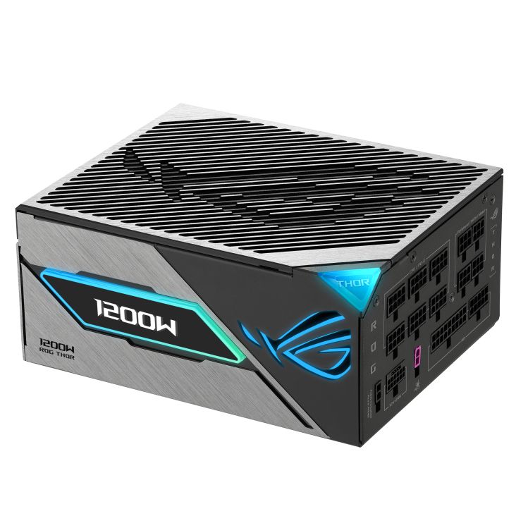 Sursa ASUS ROG THOR 1200W PLATINUM III, ATX12V, Active PFC, ATX 3.1, 80 PLUS PLATINUM, ROHS, AURA SYNC ARGB