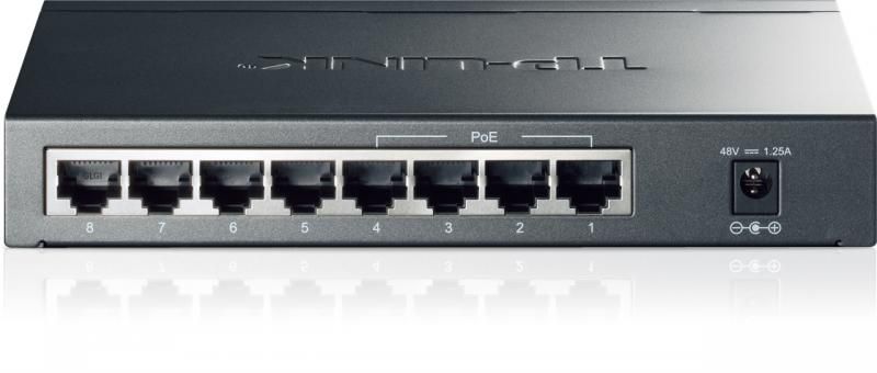 Switch TP-Link TL-SG1008P, 8 porturi 10 / 100 / 1000 MBs
