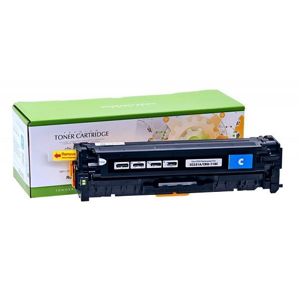 Cartus toner Static Control 002-01-RC531A ,Albastru ,2 800 pagini (compatibil cu HP SCC531A)