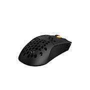Mouse wireless Hator Stellar Pro, conectivitate 2.4GHz, bluetooth si USB, polling rate pana la 1000Hz, capacitate baterie 300mAh, durata de viata baterie in modul wireless pana la 18 ore (iluminare pornita), pana la 42 de ore (iluminare oprita), timp incarcare 2 ore, tip senzor Optical PixArt 3395