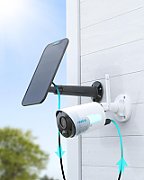 Camera de supraveghere Reolink Argus Eco cu panou solar B320 Senzor: 1/2.7  CMOS Rezolutie video: 3 Megapixeli (2304 x 1296 pixeli) Cadre/secunda: 15 FPS Lentila fixa: 4mm Distanta iluminator IR: 10 m Numar LED-uri IR: 6 Compresie video: H.264 Detectia miscarii Standard Wireless: IEEE 802.11a/b/g/n