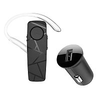 Casca Bluetooth Tellur Vox 55, 2,4 GHz, clasa 2, frecventa microfon 100Hz~8kHz, sensibilitate 44dBm ±3dB, putere maxima difuzor 10W, interfata USB-C, negru