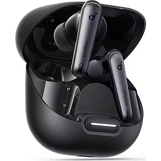 Casti TWS Anker  Soundcore Liberty 4 Pro , tip butoni, utilizare multimedia, Bluetooth 5.3, 6 x mic, durata baterie pana la 40 ore, IPX5, ANC, negru,  A3954G11  (timbru verde 0.18 lei) - 0194644294250