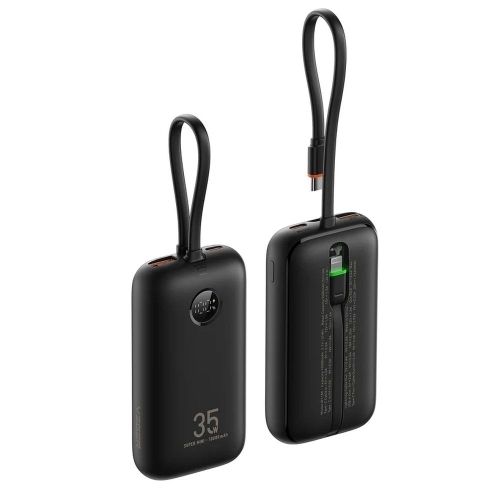 POWER BANK USB 10000MAH PD35W/K1 W1188 BLACK W1...