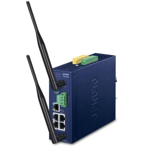 PLANET Industrial 5-Port gateway-uri/controlere