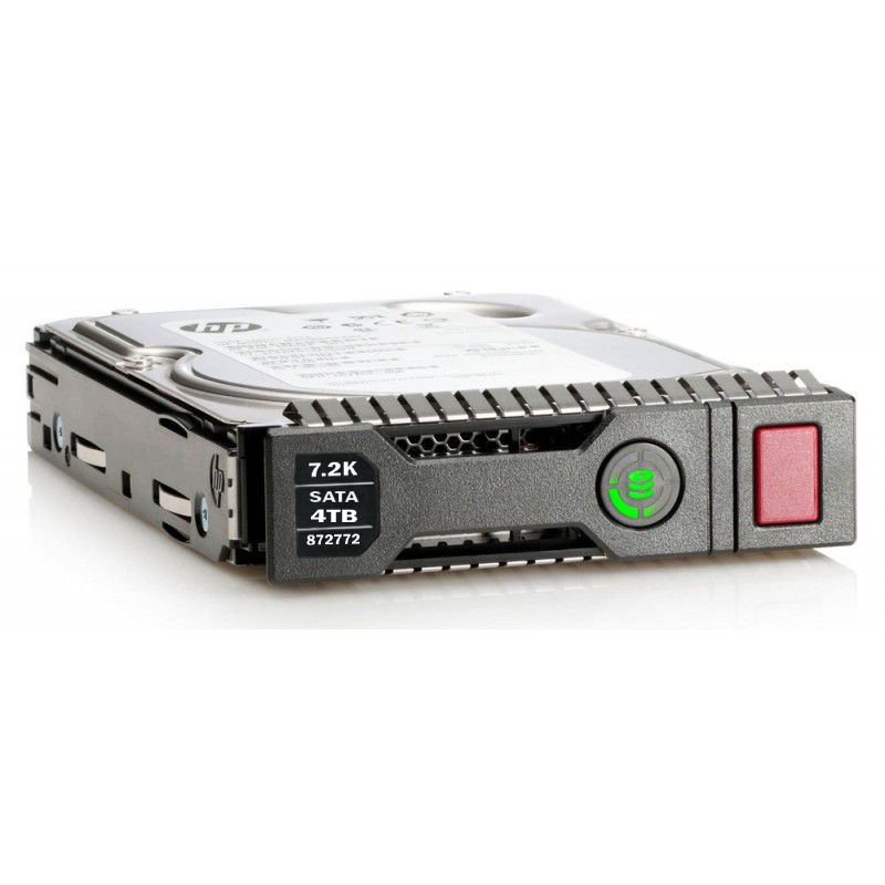 HDD server HPE 4 TB 3.5 inch SATA 6G 7200 rpm 512n, caddy HPE G8-G10 LFF